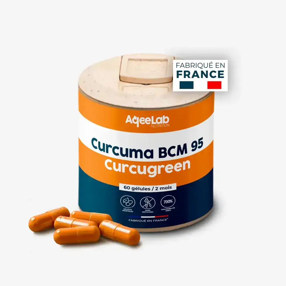Curcuma BCM95® Curcugreen® de AqeeLab