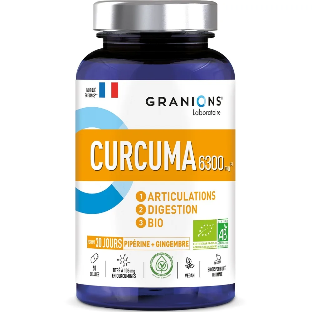 Curcuma 6300 mg Bio de Granions